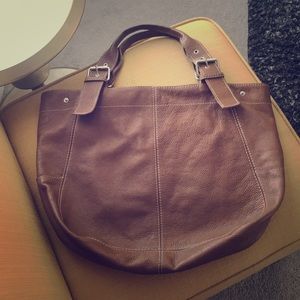 Mauricio Taiuti Italian leather large tote